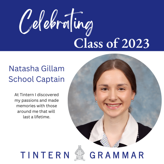 Class of 2023 - Natasha Gillam